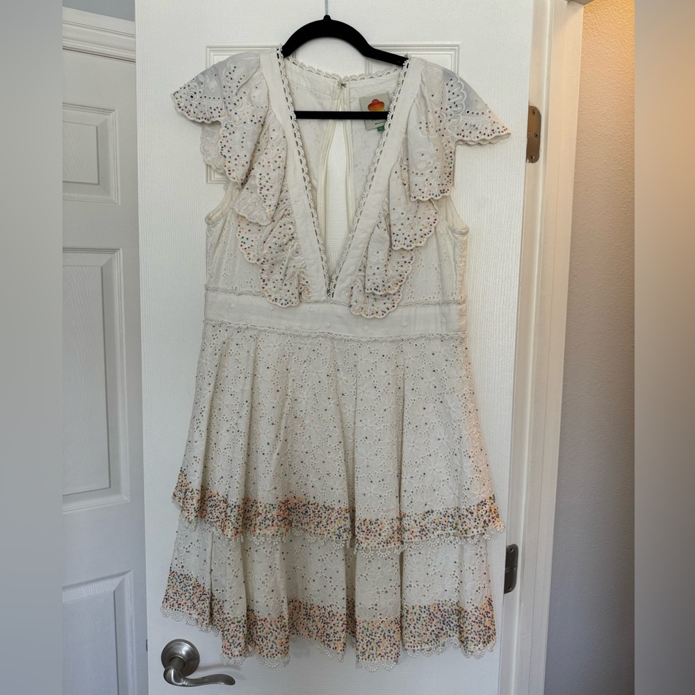 White Beaded Dress
